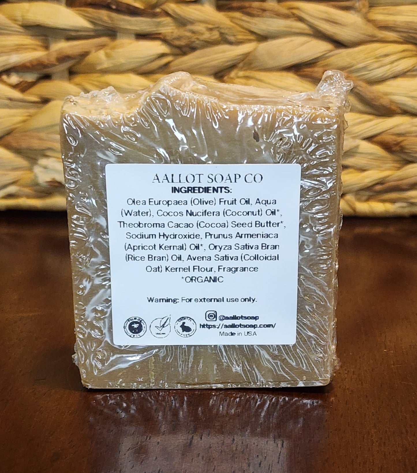 Oat Milk & Honey Cold-Processed Soap