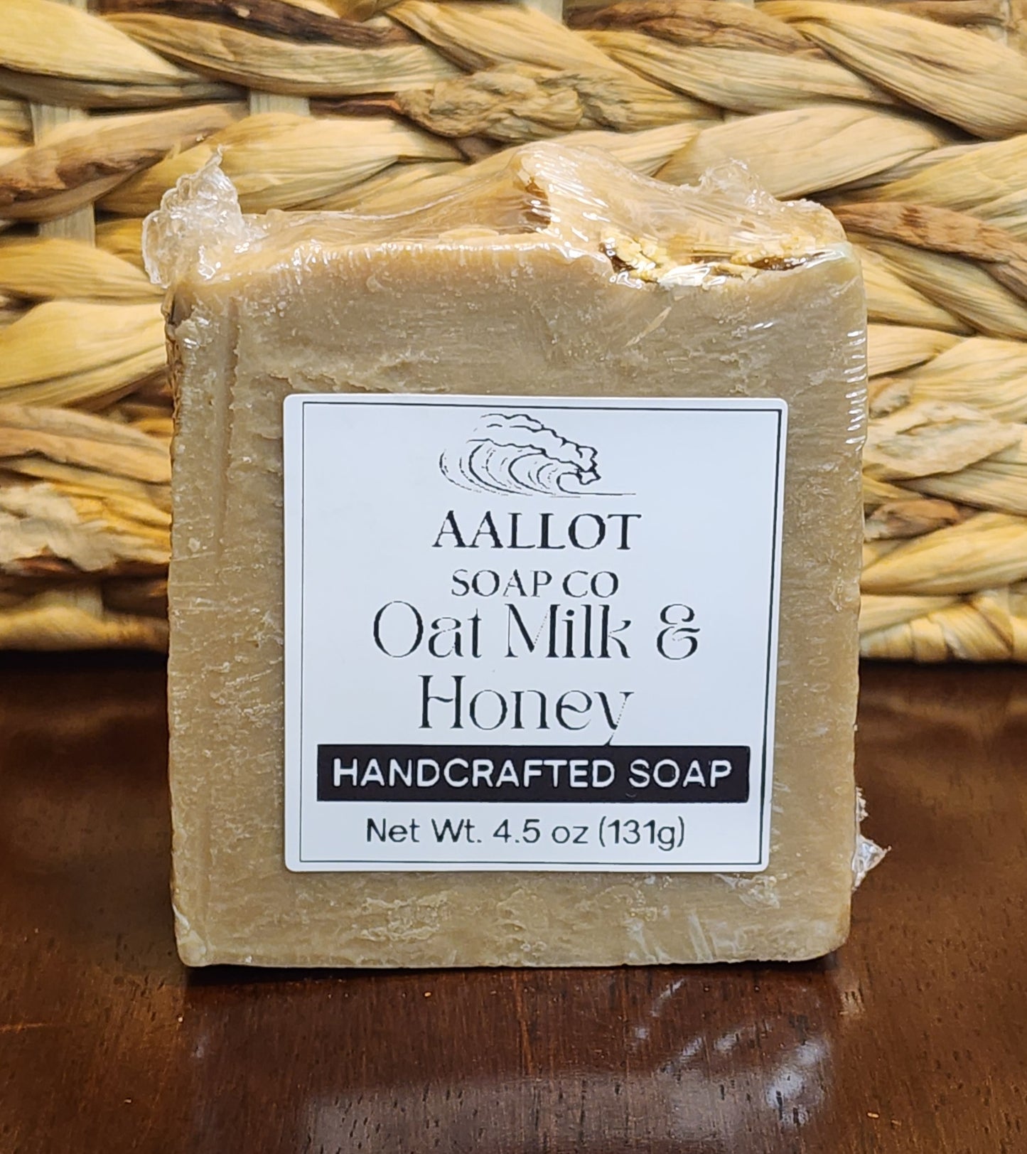 Oat Milk & Honey Cold-Processed Soap