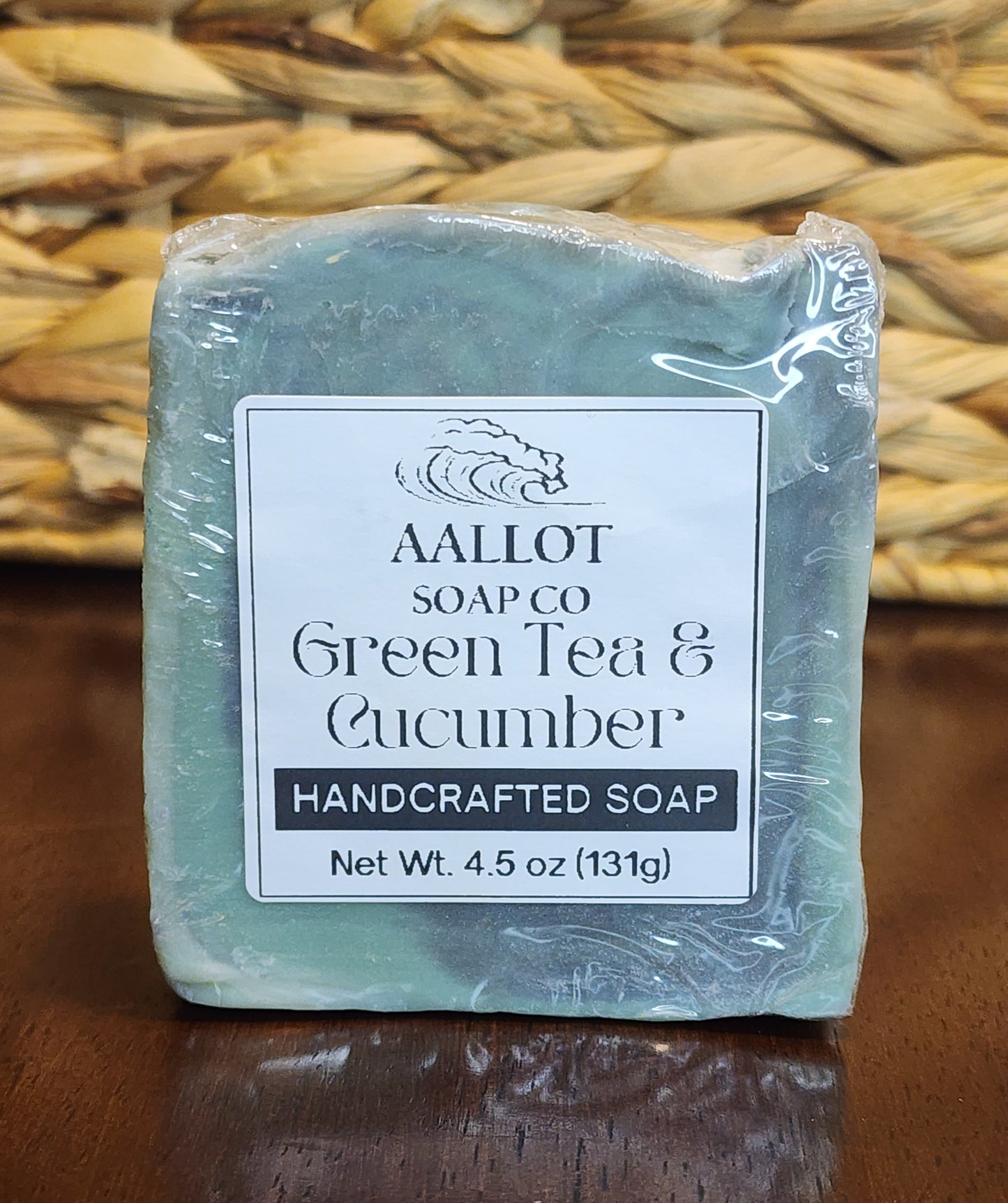 Green Tea & Cucumber Cold-Processed Soap