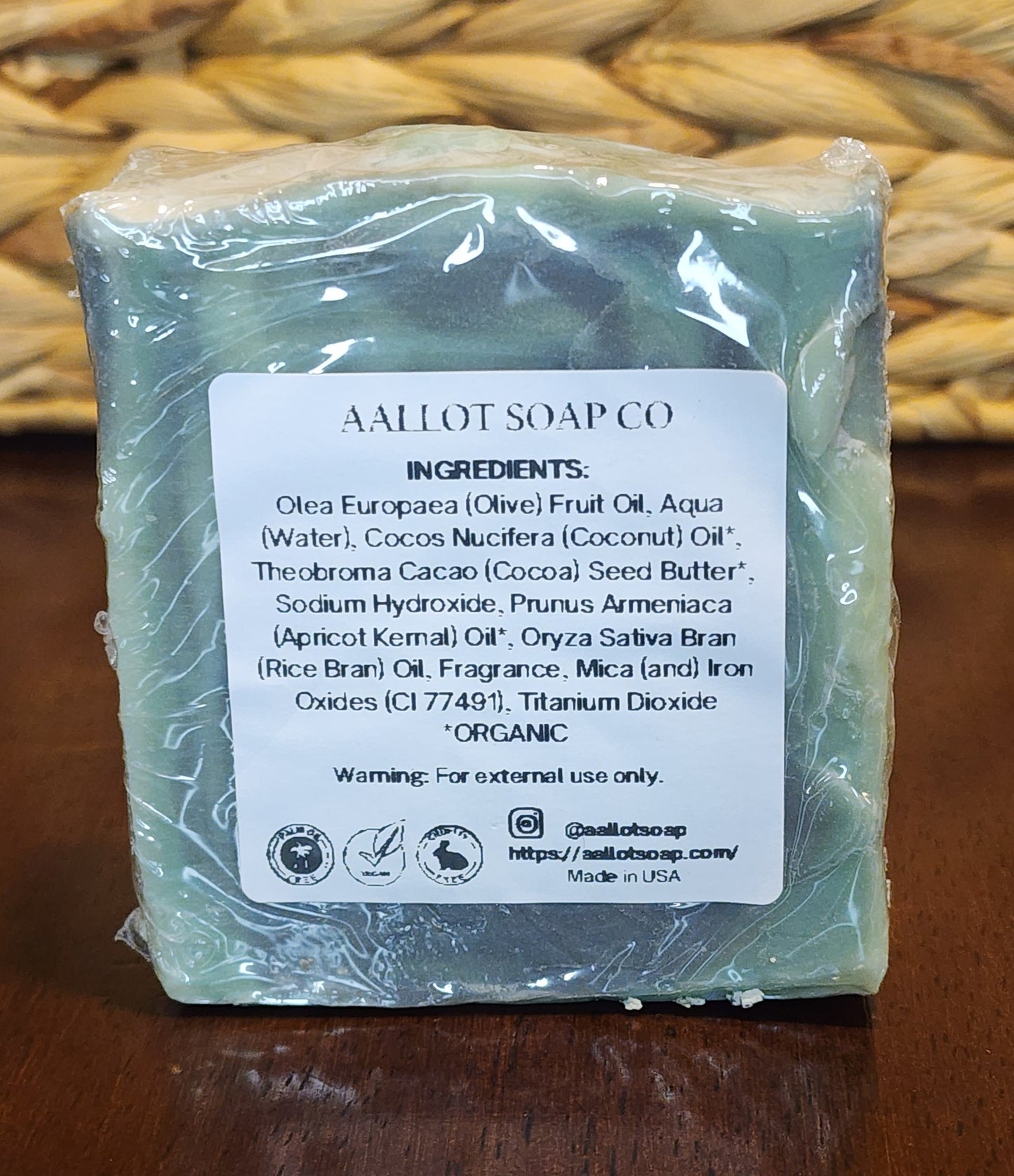 Green Tea & Cucumber Cold-Processed Soap